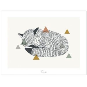 achetez Affiche le renard (30 x 40 cm) Lilipinso au meilleur prix en promo