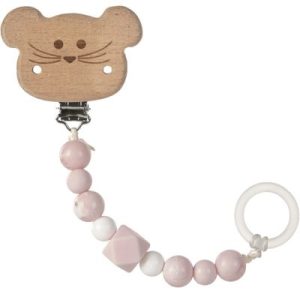achetez Attache sucette en bois Little Chums souris Lässig au meilleur prix en promo