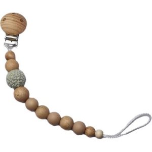 achetez Attache sucette en bois Nude mint Tata Lucette au meilleur prix en promo