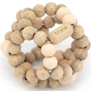 achetez Balle de préhension en bois rose Trixie au meilleur prix en promo