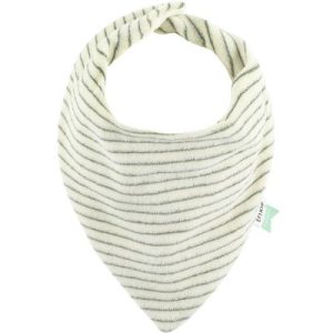 achetez Bavoir bandana Stripes Olive Trixie au meilleur prix en promo