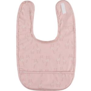 achetez Bavoir ciré à poche Mix & Match rose Noukie's au meilleur prix en promo