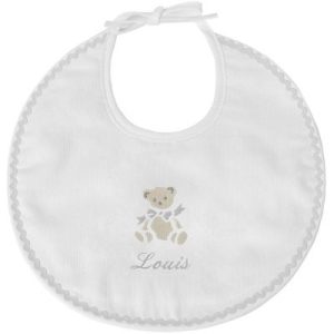 achetez Bavoir de naissance Ours gris (personnalisable) ANVIE au meilleur prix en promo