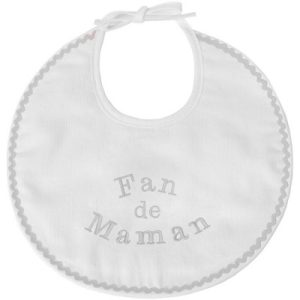 achetez Bavoir de naissance fan de maman gris ANVIE au meilleur prix en promo