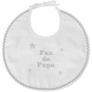 achetez Bavoir de naissance fan de papa gris ANVIE au meilleur prix en promo