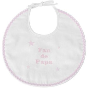 achetez Bavoir de naissance fan de papa rose ANVIE au meilleur prix en promo