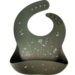 achetez Bavoir en silicone à poche Au jardin Olive Zakuw au meilleur prix en promo