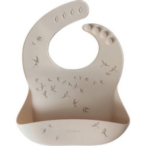 achetez Bavoir en silicone à poche Hirondelles Sable Zakuw au meilleur prix en promo