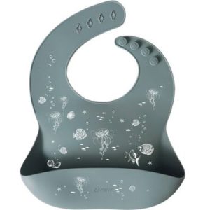 achetez Bavoir en silicone à poche Océan Zakuw au meilleur prix en promo