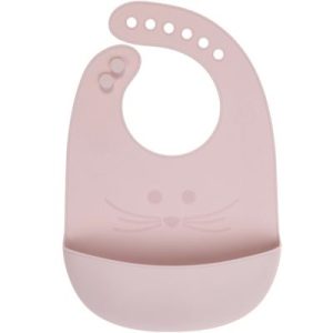 achetez Bavoir en silicone à poche souris rose Little Chums Lässig au meilleur prix en promo