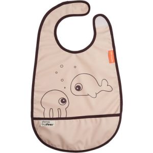 achetez Bavoir imperméable à velcro Sea Friends rose Done by Deer au meilleur prix en promo