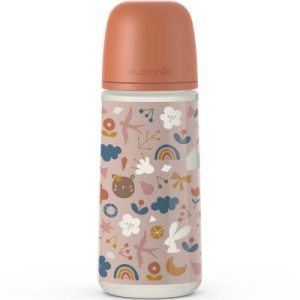 achetez Biberon avec tétine symétrique SX PRO L orange tuile (360 ml) Suavinex au meilleur prix en promo