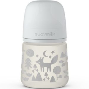 achetez Biberon avec tétine symétrique SX PRO S renard gris (150 ml) Suavinex au meilleur prix en promo