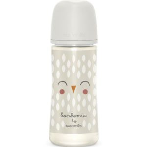 achetez Biberon tétine SXPro L Bonhomia beige (360 ml) Suavinex au meilleur prix en promo