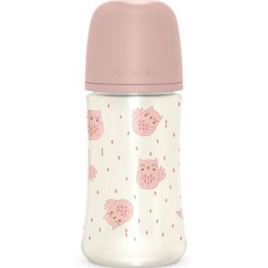achetez Biberon tétine SXPro M Bonhomia rose (270 ml) Suavinex au meilleur prix en promo