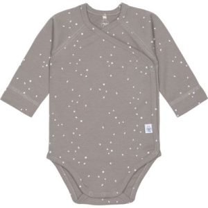 achetez Body manches longues en coton bio Sprinkle taupe (0-2 mois) Lässig au meilleur prix en promo