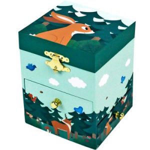 achetez Boîte à bijoux musicale phosphorescente Lapin dans la Forêt Trousselier au meilleur prix en promo