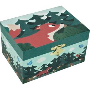 achetez Boîte à bijoux musicale phosphorescente Renard dans la Forêt Trousselier au meilleur prix en promo