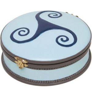 achetez Boîte à bijoux musicale ronde Ballerine bleue Trousselier au meilleur prix en promo
