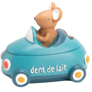 achetez Boîte à dents voiture bleu turquoise Amadeus Les Petits au meilleur prix en promo
