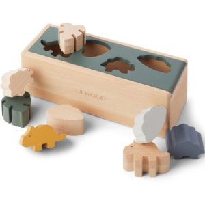 achetez Boîte à formes Midas Dino mix Liewood au meilleur prix en promo
