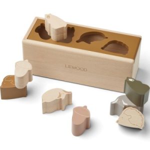 achetez Boîte à formes Midas Friendship golden caramel mix Liewood au meilleur prix en promo