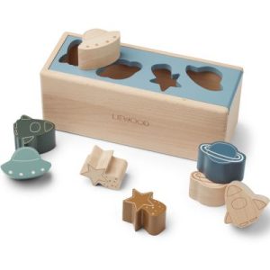 achetez Boîte à formes Midas Space blue fog multi mix Liewood au meilleur prix en promo