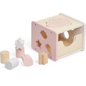 achetez Boîte à formes Shell Pink Jollein au meilleur prix en promo
