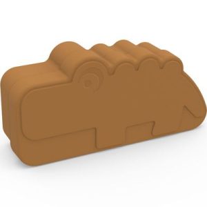 achetez Boîte à goûter Croco moutarde Done by Deer au meilleur prix en promo