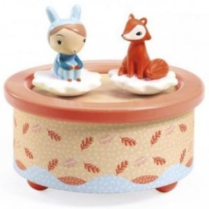 achetez Boîte à musique magnétique Renard et enfant Djeco au meilleur prix en promo