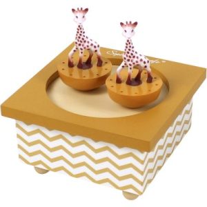 achetez Boîte à musique magnétique Sophie la girafe caramel (11