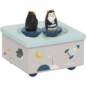 achetez Boîte à musique magnétique pingouin Les Nanouks Galipette au meilleur prix en promo