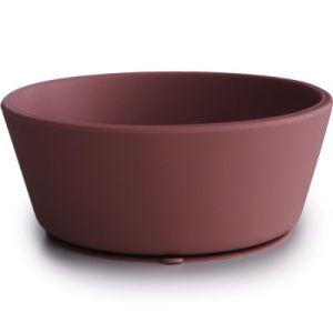 achetez Bol à ventouse en silicone Woodchuck Mushie au meilleur prix en promo