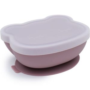 achetez Bol à ventouse ours dusty rose We Might Be Tiny au meilleur prix en promo