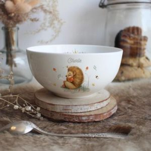 achetez Bol en porcelaine Hérisson (personnalisable) Gaëlle Duval au meilleur prix en promo