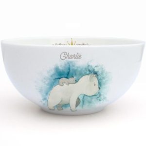 achetez Bol en porcelaine Maman et bébé ours (personnalisable) Gaëlle Duval au meilleur prix en promo