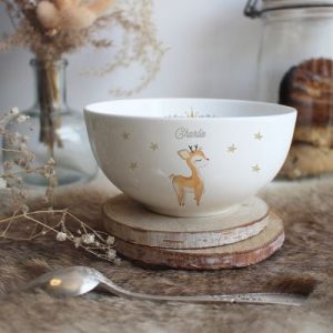 achetez Bol en porcelaine Renne (personnalisable) Gaëlle Duval au meilleur prix en promo