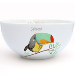 achetez Bol en porcelaine Toucan (personnalisable) Gaëlle Duval au meilleur prix en promo