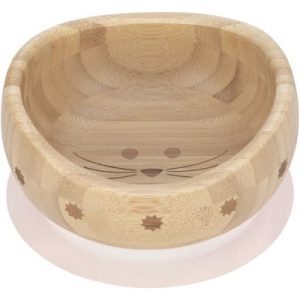 achetez Bol ventouse en bois de bambou Little Chums souris Lässig au meilleur prix en promo
