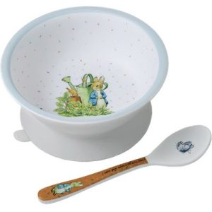 achetez Bol ventouse et cuillère Pierre Lapin Petit Jour Paris au meilleur prix en promo