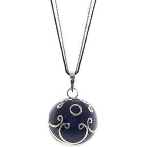 achetez Bola sur cordon Bohème Color bleu marine (argent 925°) Nativee au meilleur prix en promo