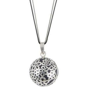 achetez Bola sur cordon Dolores Color bleu marine (argent 925°) Nativee au meilleur prix en promo