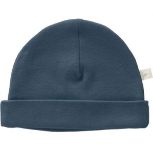 achetez Bonnet de naissance en coton bio Indigo blue Fresk au meilleur prix en promo