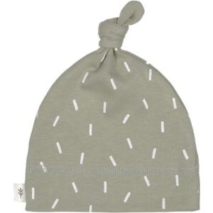 achetez Bonnet en coton bio CozyColors Vert olive (7-12 mois) Lässig au meilleur prix en promo