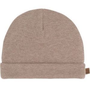 achetez Bonnet en coton bio Melange clay (0-3 mois) Baby's Only au meilleur prix en promo