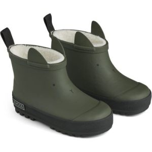 achetez Bottesde pluie fourrées Jesse Hunter green/Black mix (pointure 22) Liewood au meilleur prix en promo