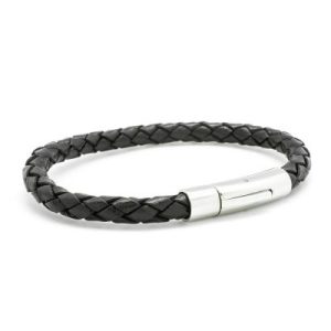 achetez Bracelet L'Epicurien noir (acier) Petits trésors au meilleur prix en promo