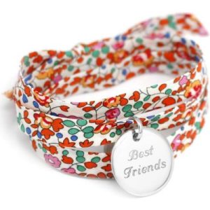 achetez Bracelet Liberty ruban personnalisable (argent 925°) Petits trésors au meilleur prix en promo