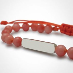achetez Bracelet Maracas perles (or blanc 750° et corail) Mikado au meilleur prix en promo