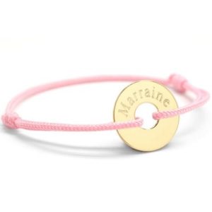 achetez Bracelet cordon maman Petite Chérie (plaqué or jaune) Petits trésors au meilleur prix en promo